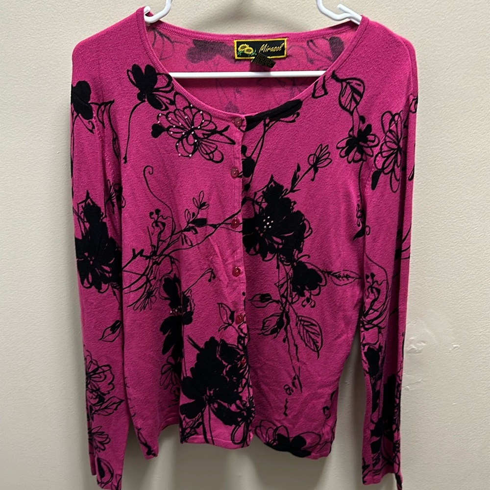 Mirasol Rayon Cardigan women’s size large